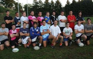 Les rugbymen, coachés par Kevin Bourillot et Cyril Gaudillère, ont fait forte impression. Photo J.-P. M. (CLP)
