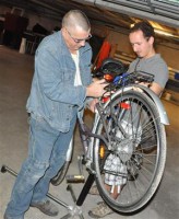 En phase de démarrage cette année, le service Vélo-Campus a déjà quelques adeptes convaincus, essentiellement des étudiants venus de l’étranger.
