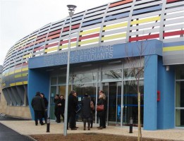 Le bâtiment de 1 200 m², inauguré hier, est certifié Haute qualité environnementale (HQE). Photo A. W