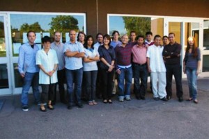 Une partie des 25 doctorants présents à la présentation des recherches de leurs collègues. Photo C. J.