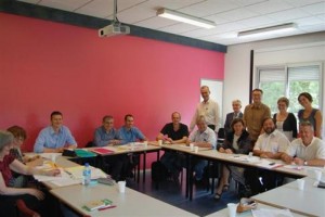 Enseignants, professionnels ont finalisé cette formation, lors de cette journée sur le campus universitaire creusotin. Photo G.C. CLP