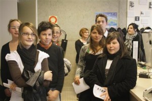 Les collégiens de Montchanin ont pu se frotter de près à la physique et à la chimie. Photo M.-H. M. CLP