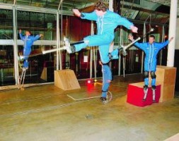 Fantastiques prouesses pour ces échassiers des temps modernes